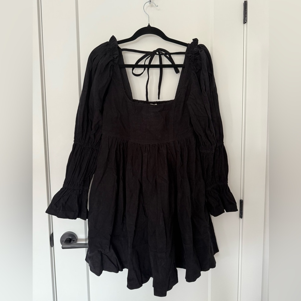 Anthropologie Black Dress